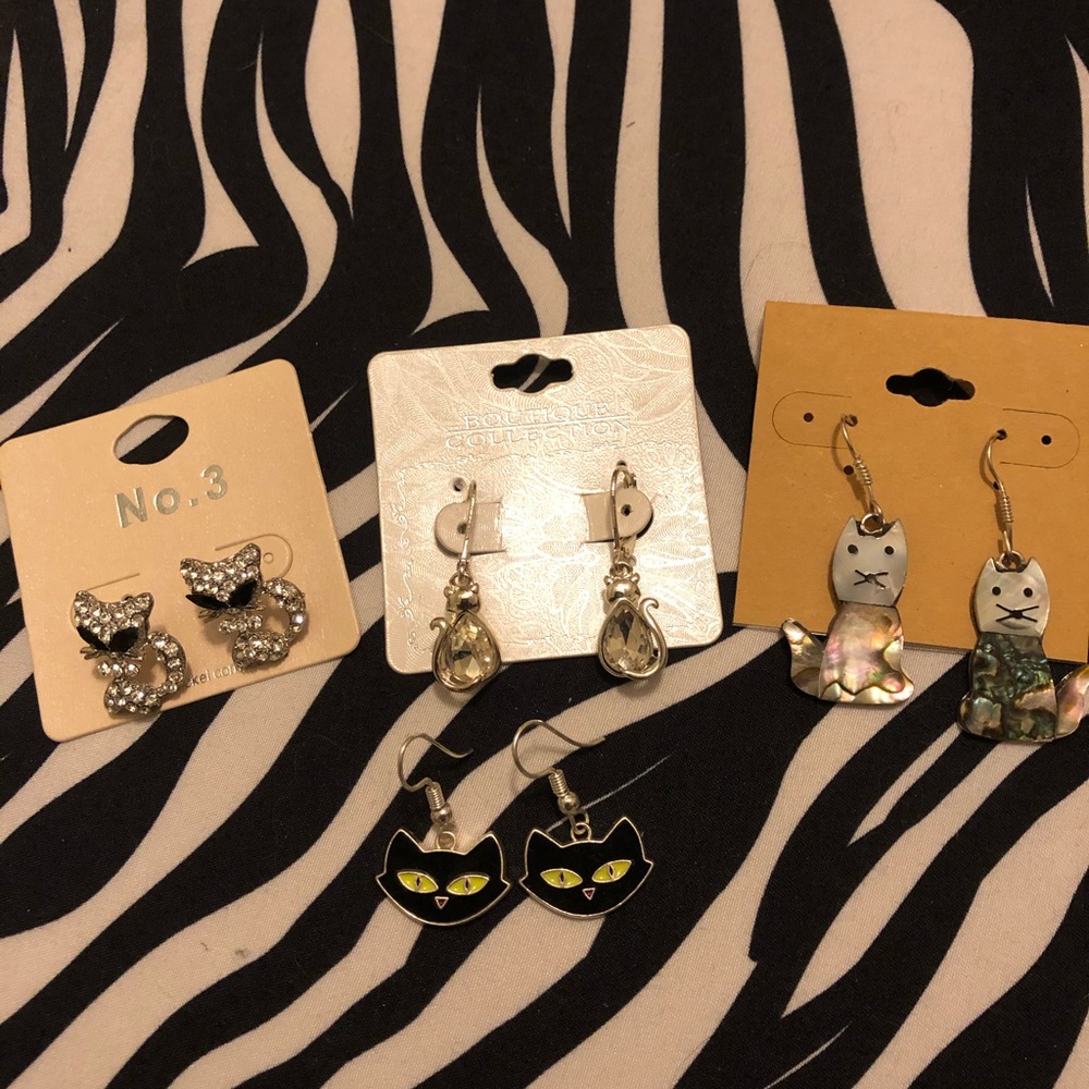 Cat Earring Bundle - image 1